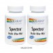SOLARAY SPECTRO 100S EXTRA 20% TWIN PACK (PL SPECIAL : FREE Supa Bio-C 30c)